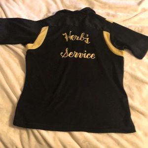 Vintage “Herb’s Service” Bowling Polo Men’s L
